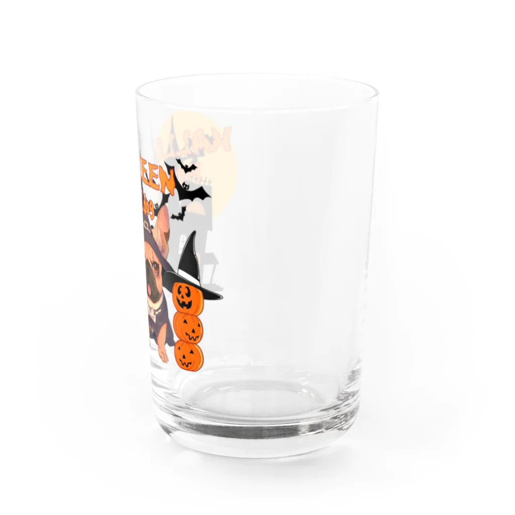 furebuhi　clubのハロウィン★フレンチブルドッグ Water Glass :right