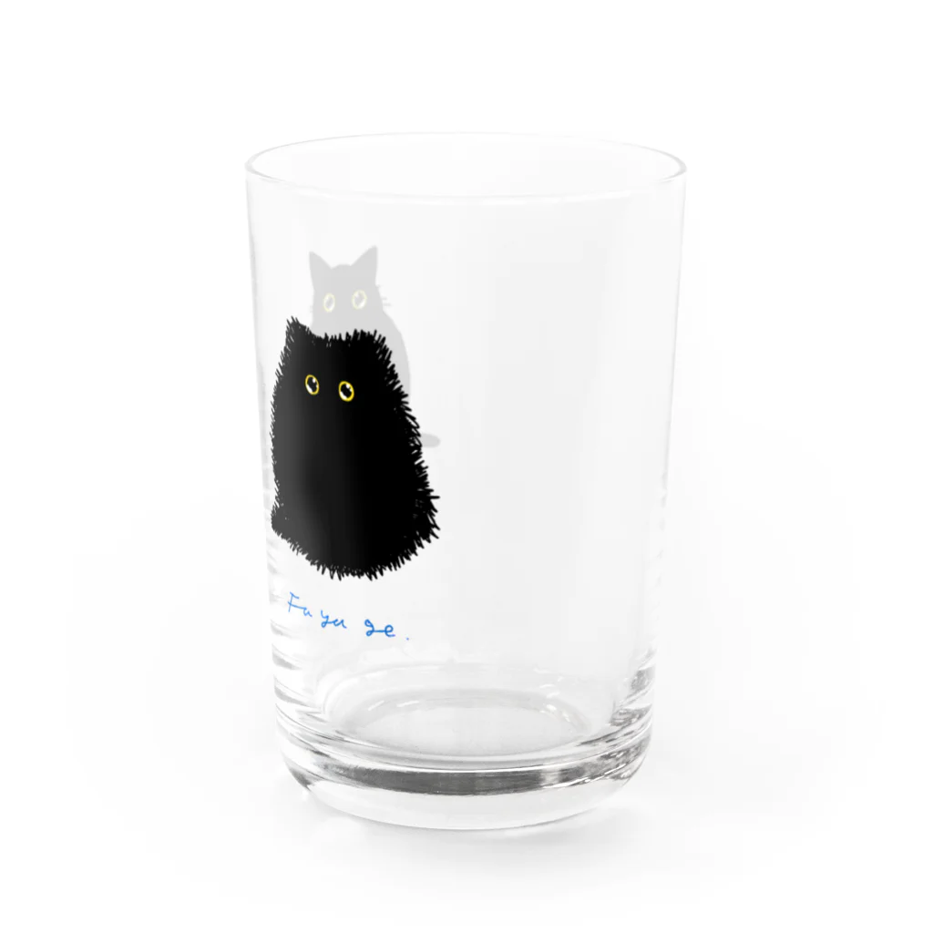 かにめし‼️のおなじねこ Water Glass :right