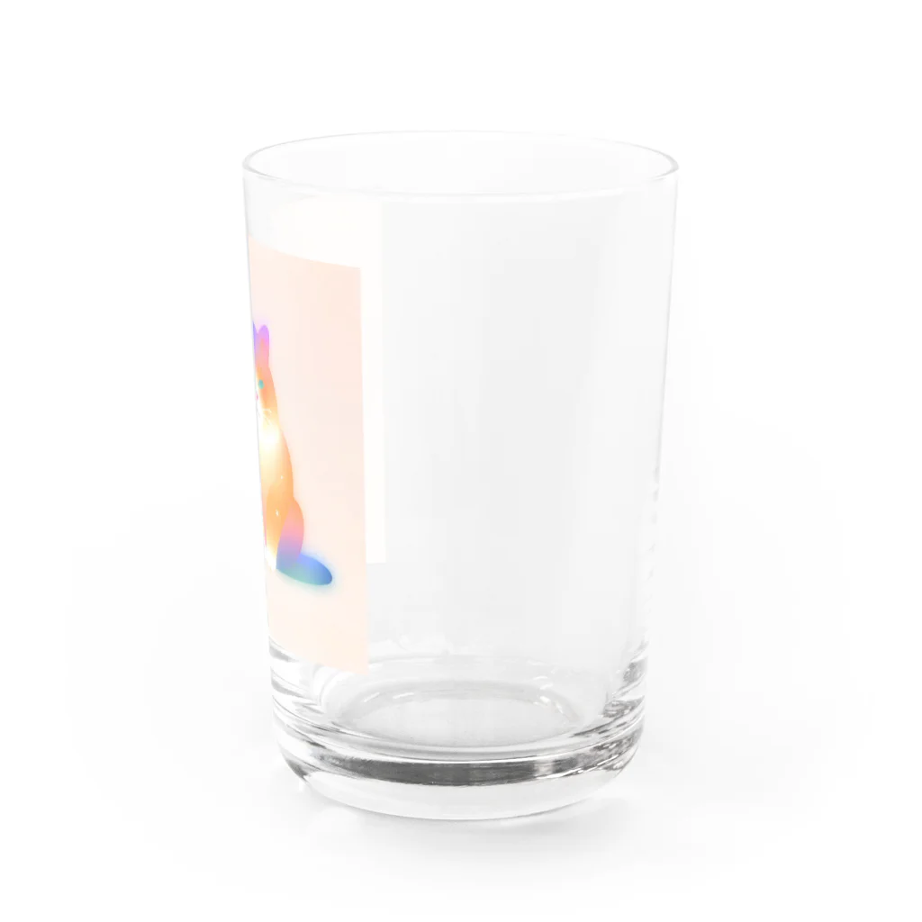 aoking_のグラデーション猫 Water Glass :right