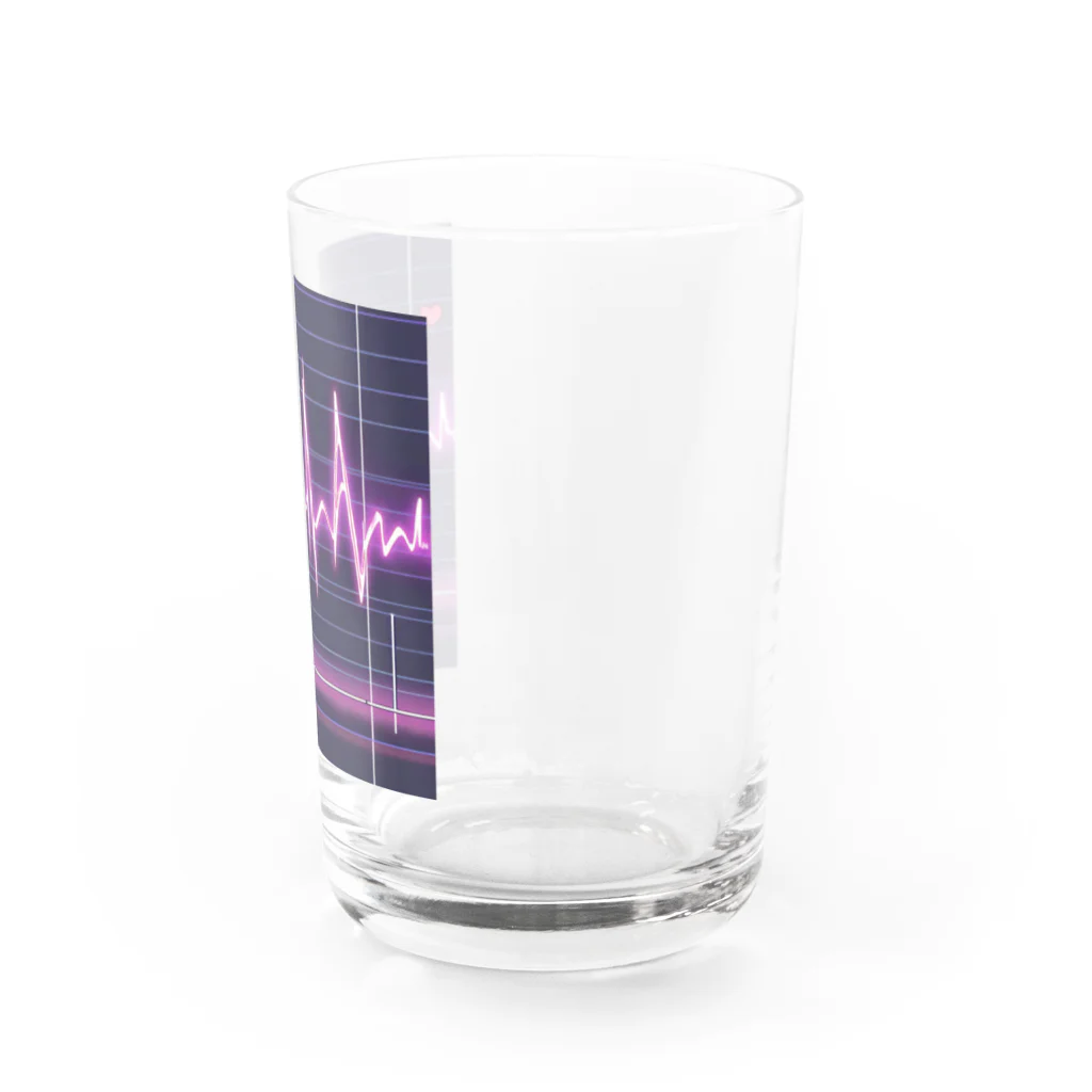 mustyのかっこいい心電図波形 Water Glass :right