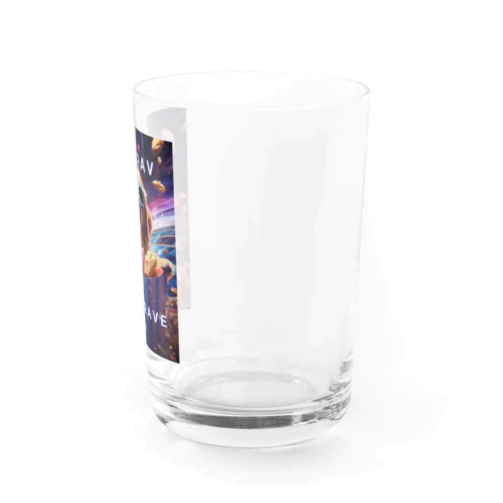 BarkingBeatsの【0 Grav, All Crave】 Water Glass :right