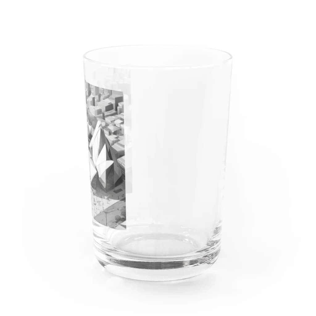 YoMiTの有名な観光スポットイメージ画像：メルボルンのフェデレーションスクエア（オーストラリア、メルボルン） Water Glass :right