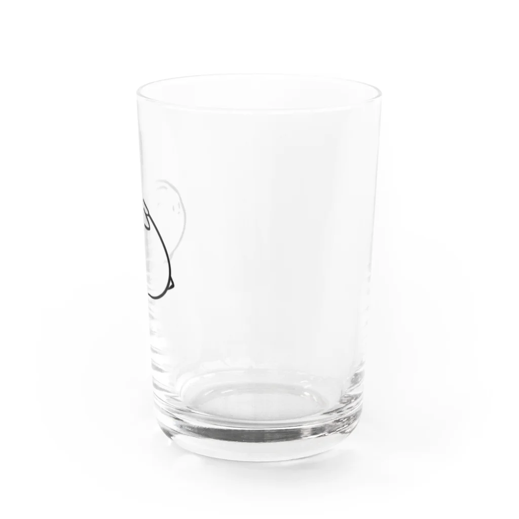 yakumo_penguinのぺたみみうさぎ Water Glass :right