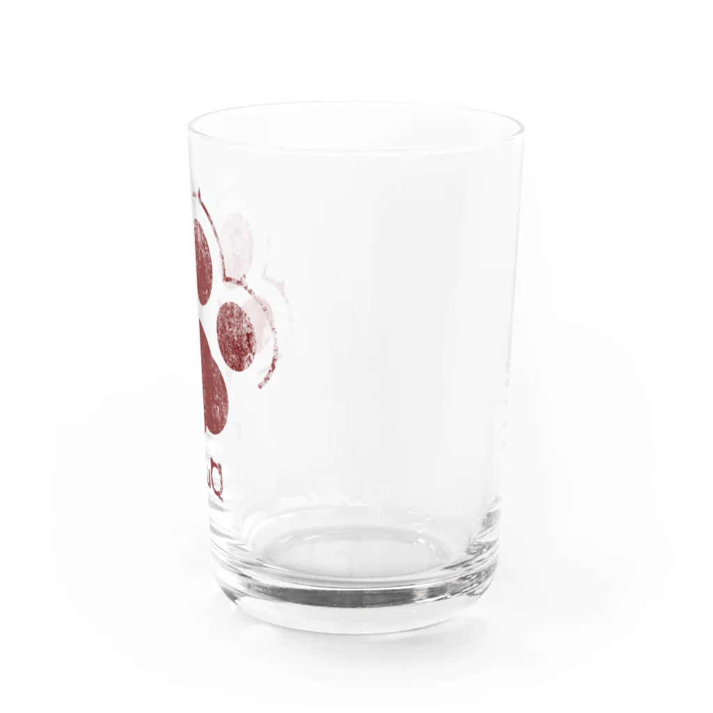 WebArtsの肉球をモチーフにしたオリジナルブランド「nikuQ」（猫タイプ）です Water Glass :right