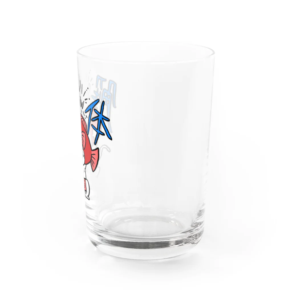 脳内デトックスのはりきりショータイム Water Glass :right