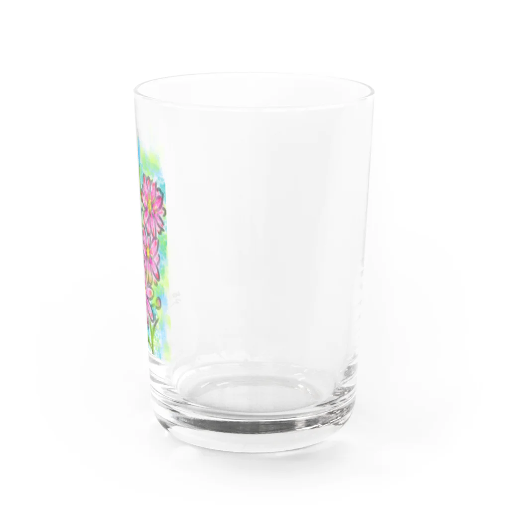 まりりんのノスタルジックなコスモス Water Glass :right