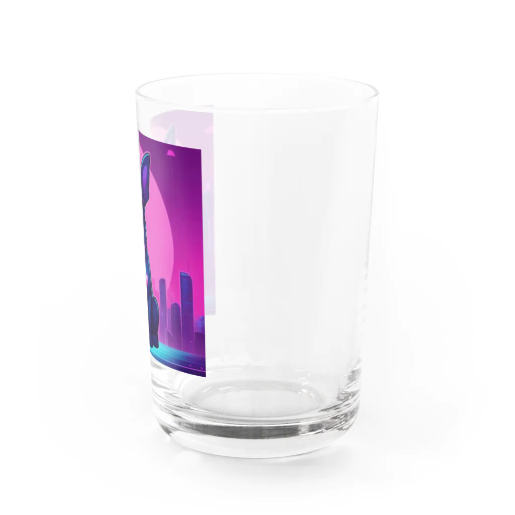 k-famのファッションドッグ・ピンク Water Glass :right