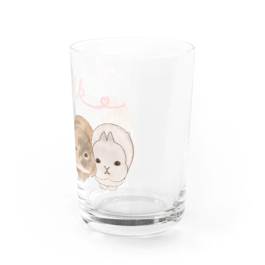 kurumilkのいつでも一緒 Water Glass :right