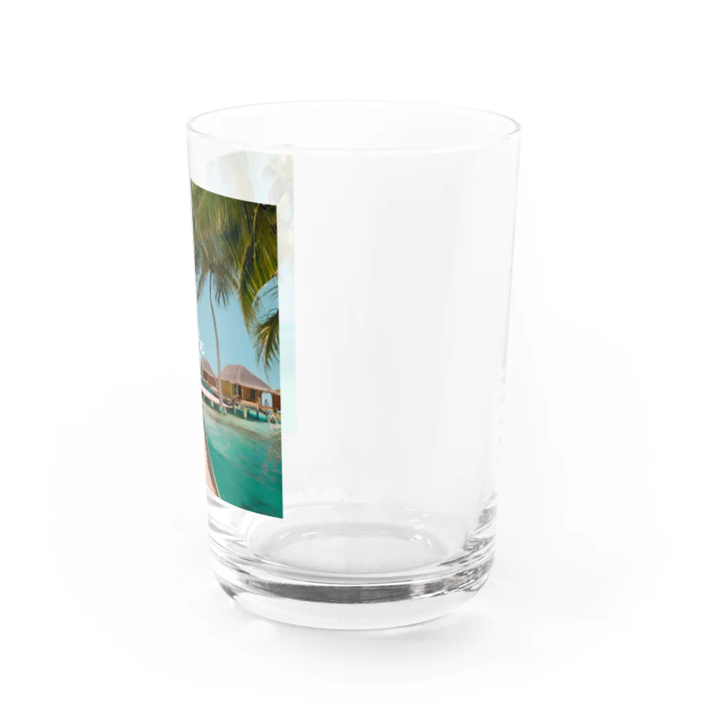 Totally-Fascinatingのモルディブビーチバンガロー Water Glass :right