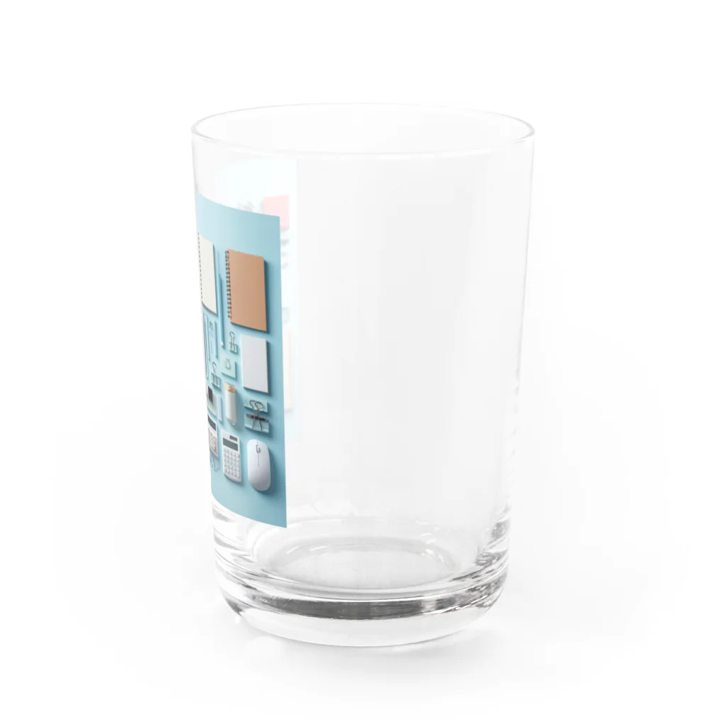 Lock-onの文房具大好き❤青色03 Water Glass :right