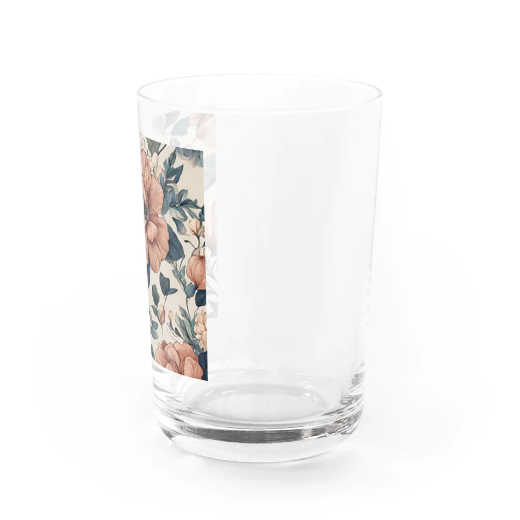 Miyabi❣の優雅な花柄 Water Glass :right