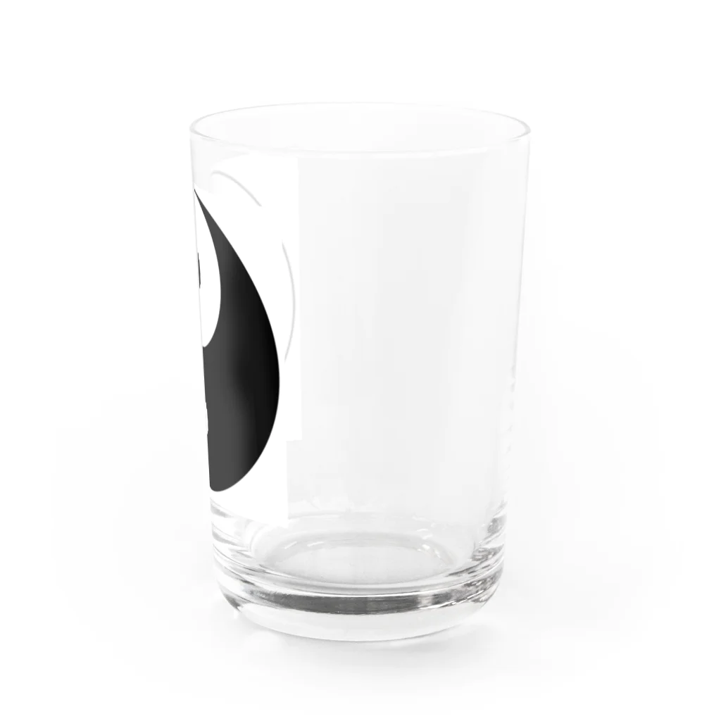 Jun-SUZURIの太極図です。 Water Glass :right