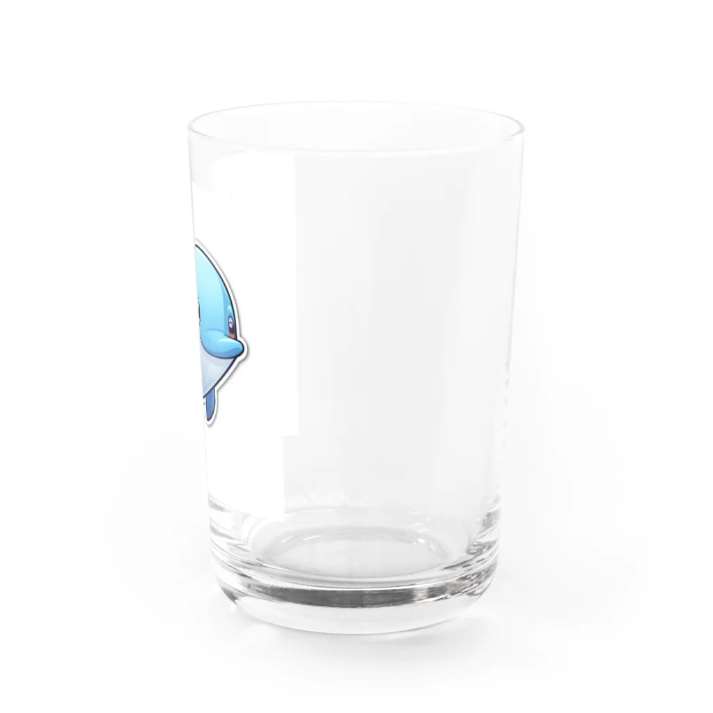 ワクワクセレブレイトのイルカくん Water Glass :right