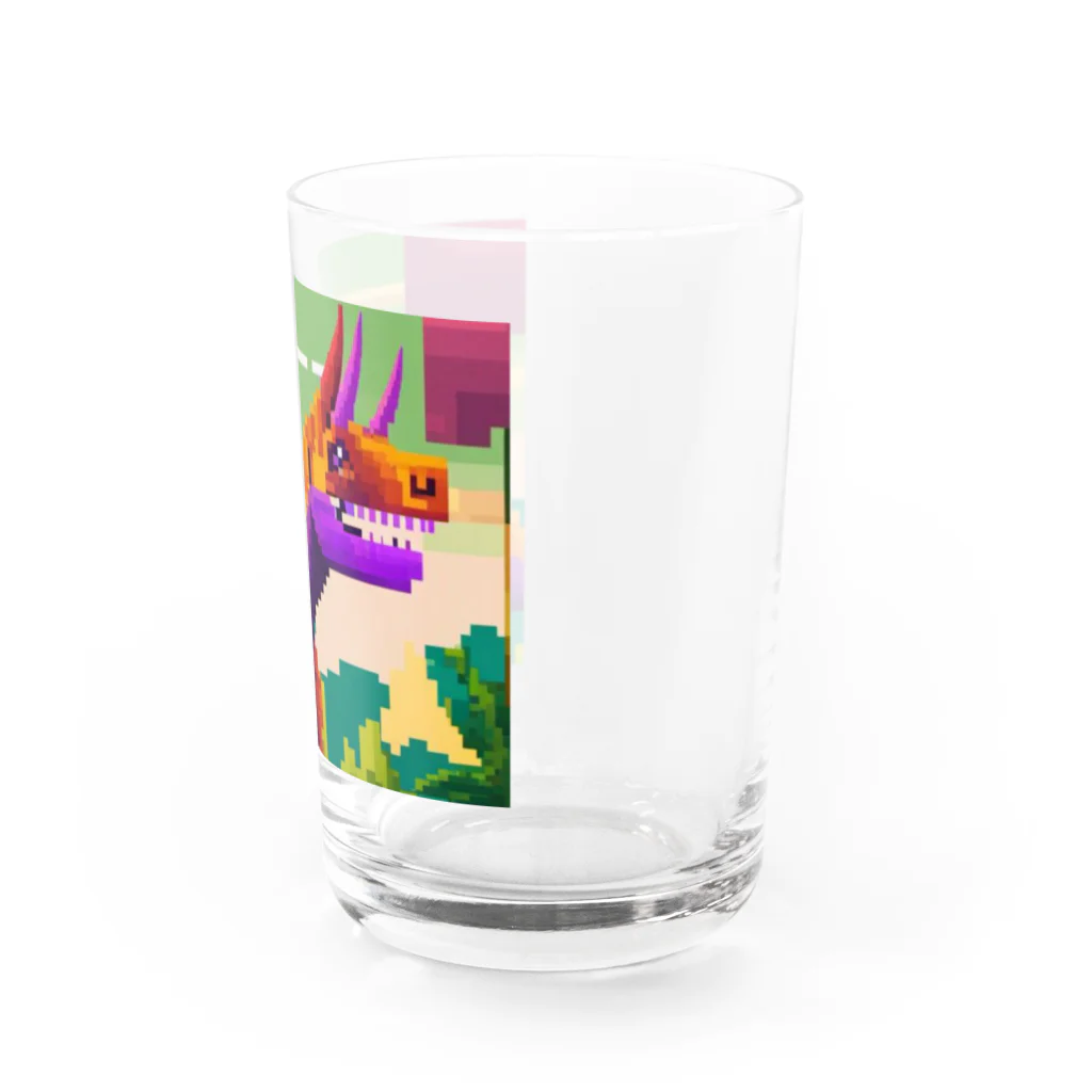 iikyanの恐竜㉓ Water Glass :right