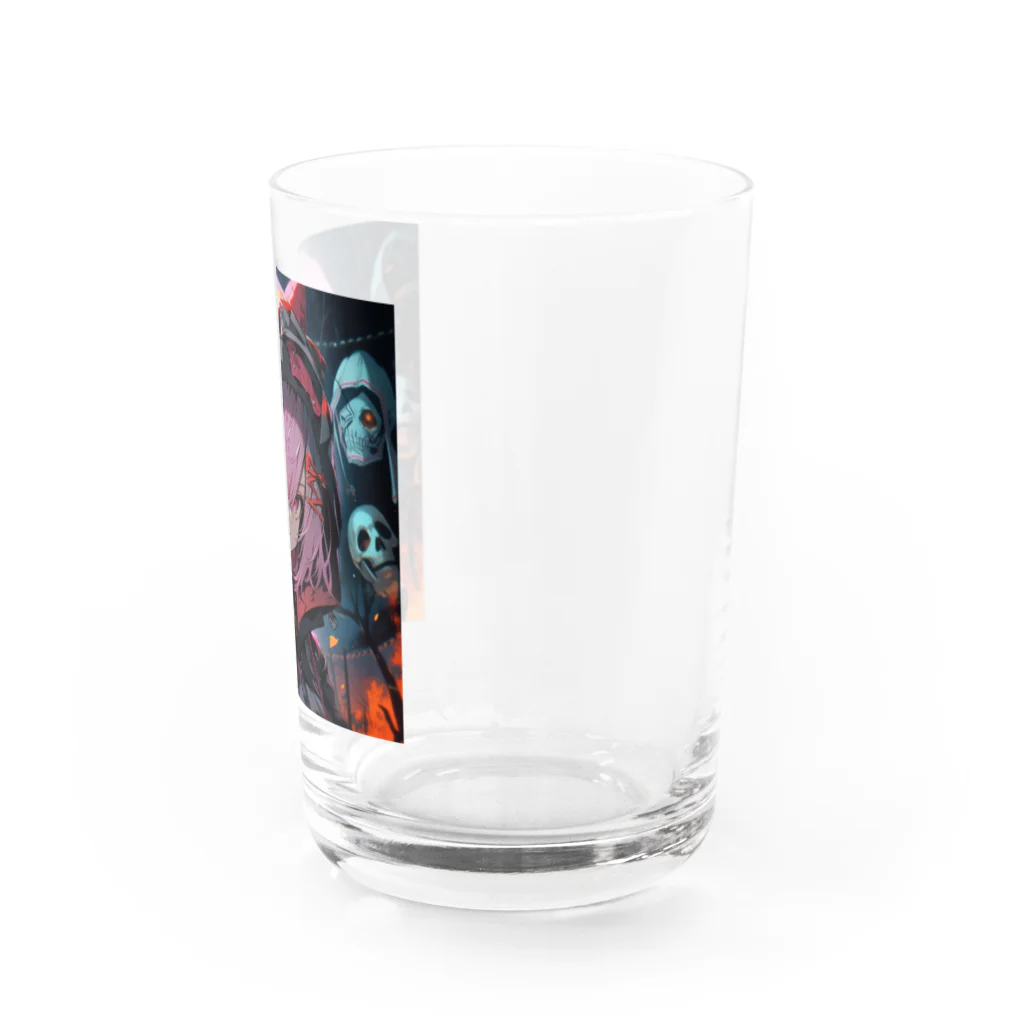 ぶーたんのハロウィン２ Water Glass :right