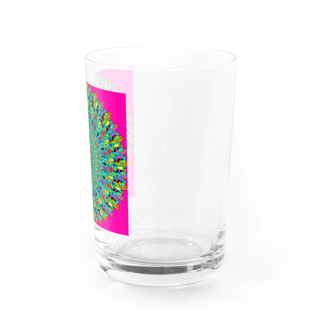 ニホンオオウソカワウソノウソのちきゅうの曼荼羅 Water Glass :right