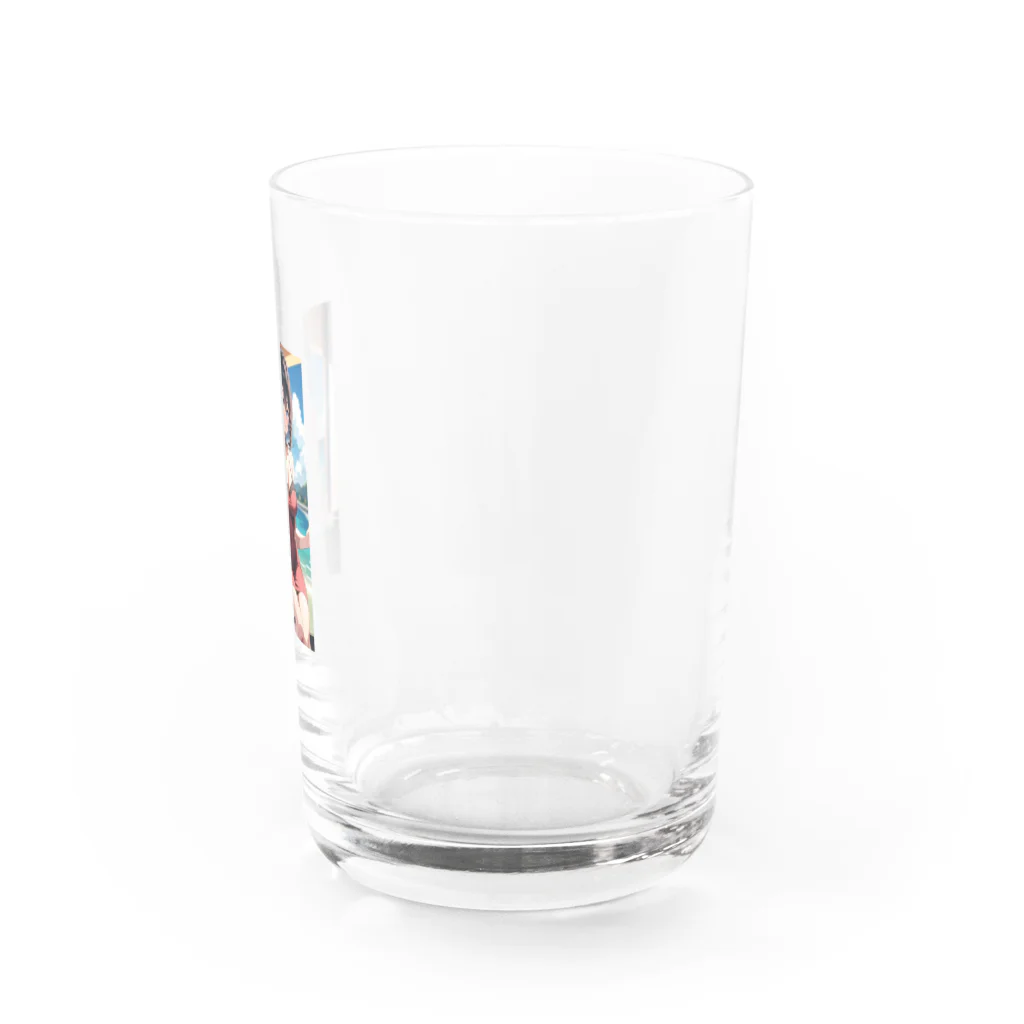 Makoto_Kawano Designのちょっぴりセクシーな女の子 Water Glass :right