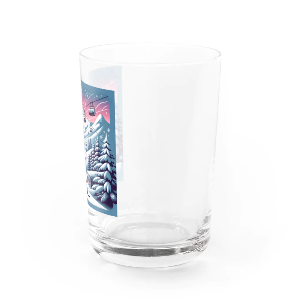 REN_1の雪の楽園 グラス右面
