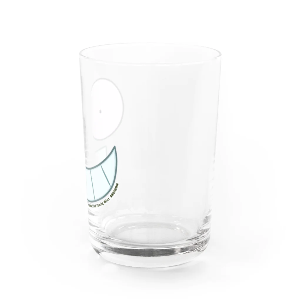 未確認浮遊物体のアイザックフェイス Water Glass :right