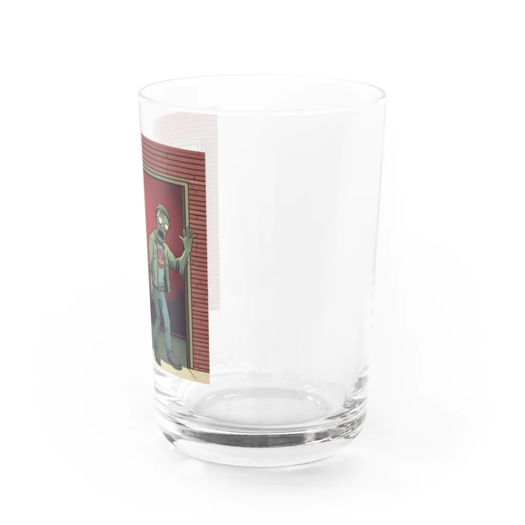 RyosukeYamamotoの侵略ゾンビ君 Water Glass :right