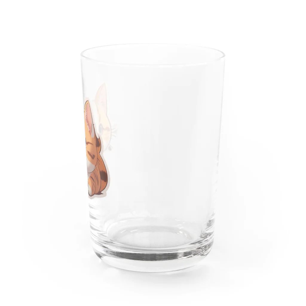 Auraのまん丸猫ちゃん Water Glass :right