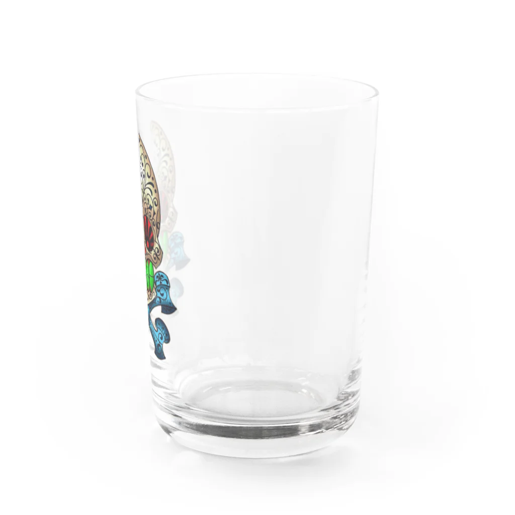 Hinakagoのメキシカンスカル Water Glass :right