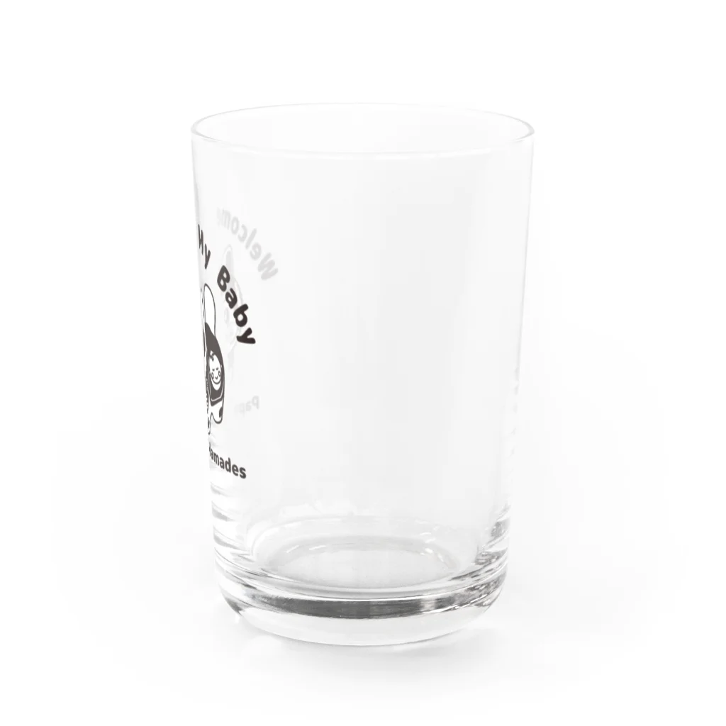 kamono84009の安産犬張り子ちゃん２号 Water Glass :right