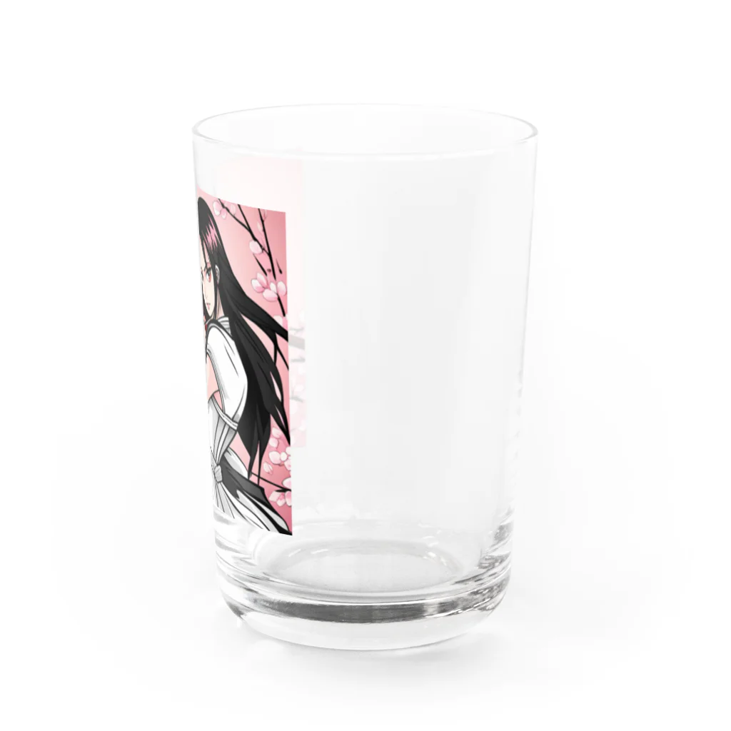 maco9486の女戦士 Water Glass :right