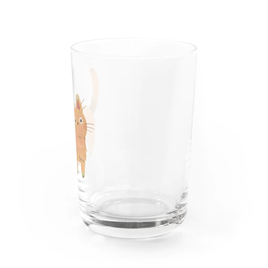 うずら舎のぽやぽや猫 Water Glass :right