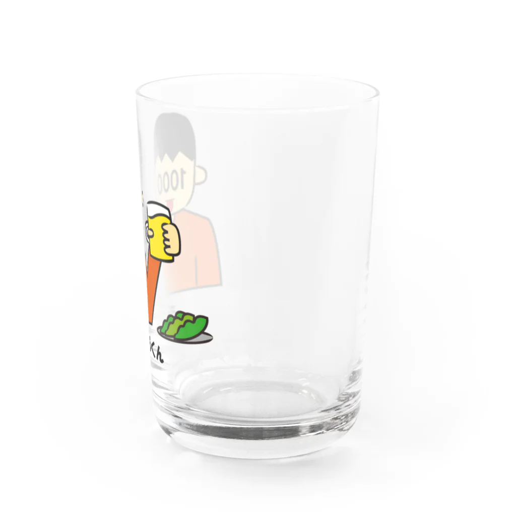 REDMOON_SAPPOROの千べろくん Water Glass :right