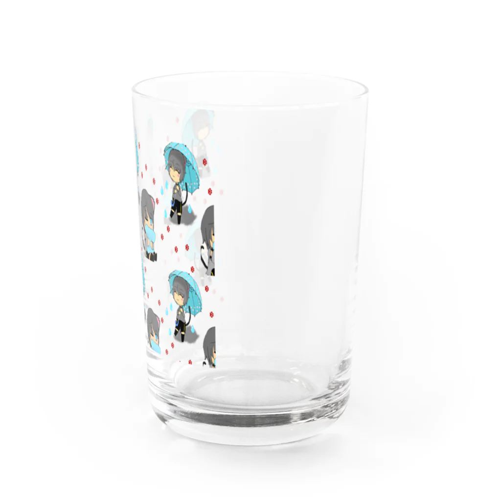 琥珀☆。.:＊・゜⛩放置少女⛩の琥珀ちゃんシリーズ カラーなし Water Glass :right