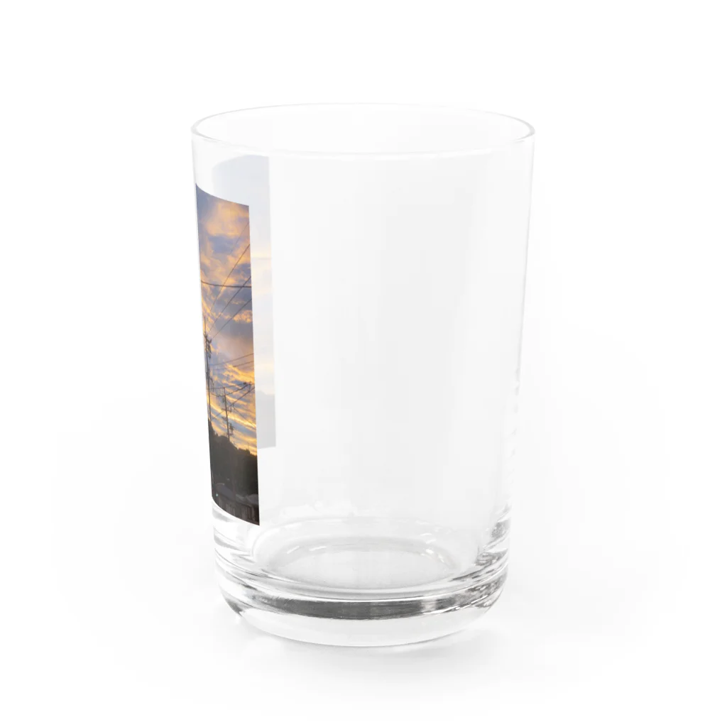 life photo goods shopの夕焼け Water Glass :right