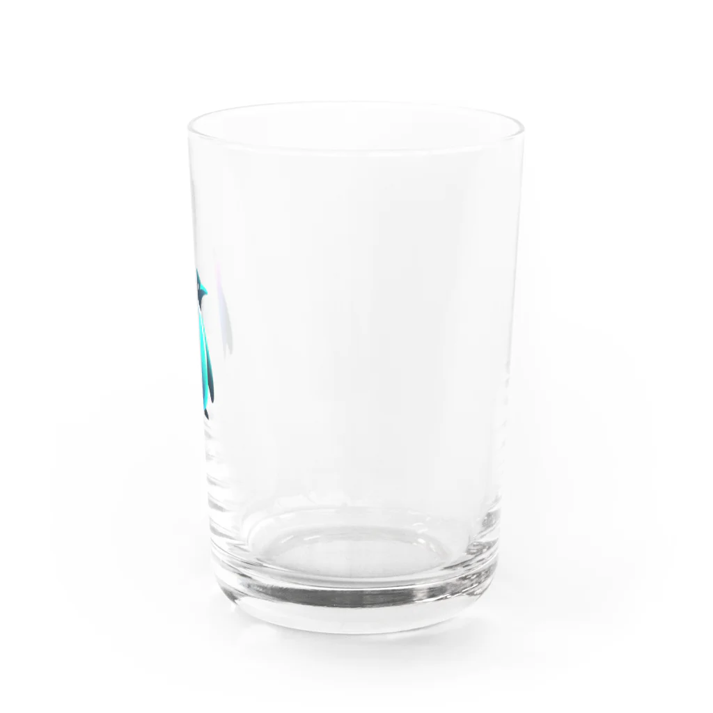 一人親方55歳FIREのスタイリッシュペンギン Water Glass :right