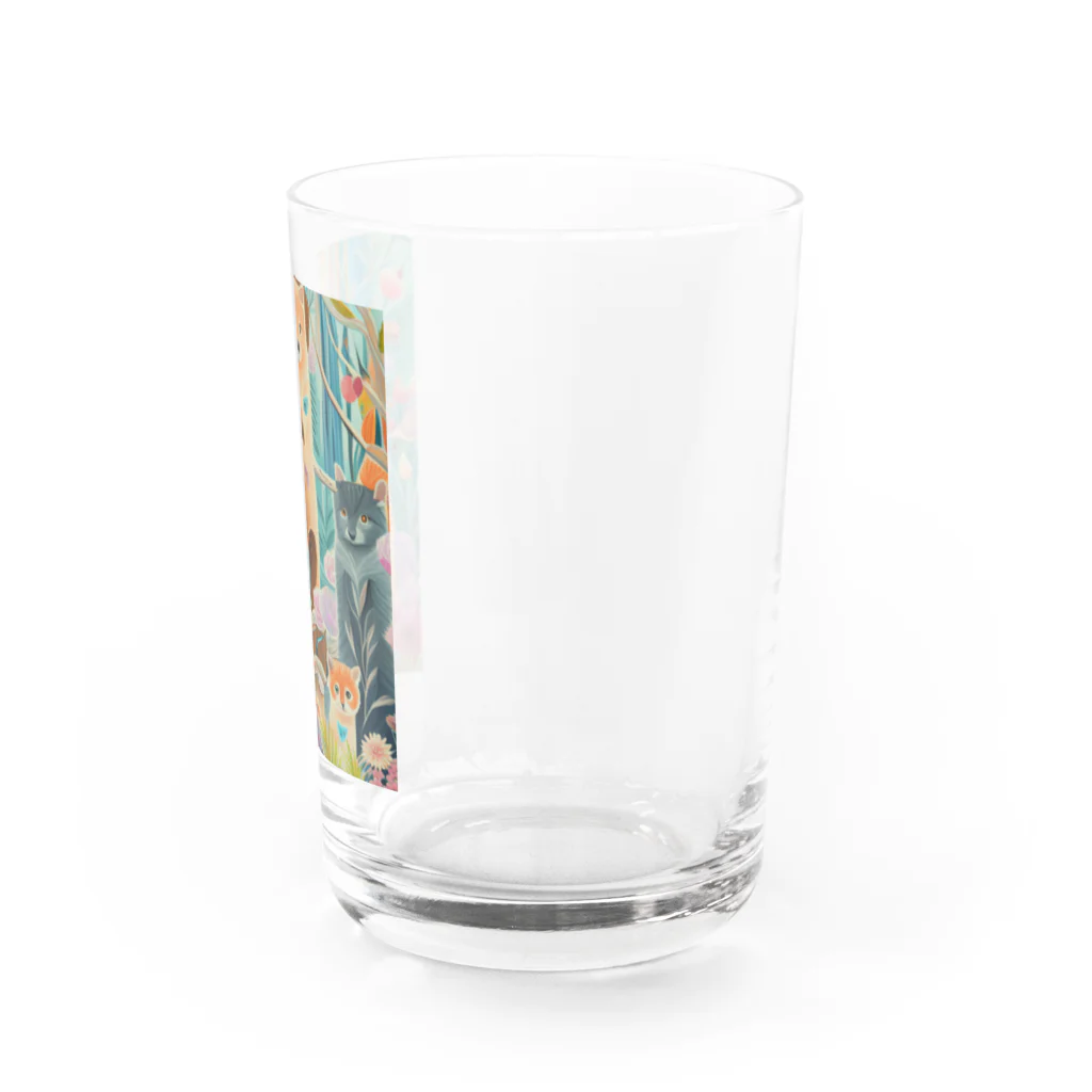 soramame1119の森の中の世界 Water Glass :right