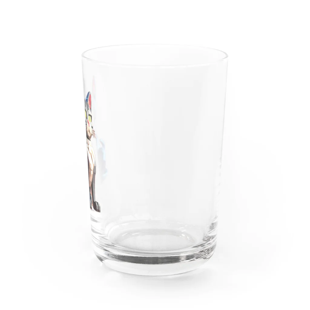 どどめの3D猫 Water Glass :right