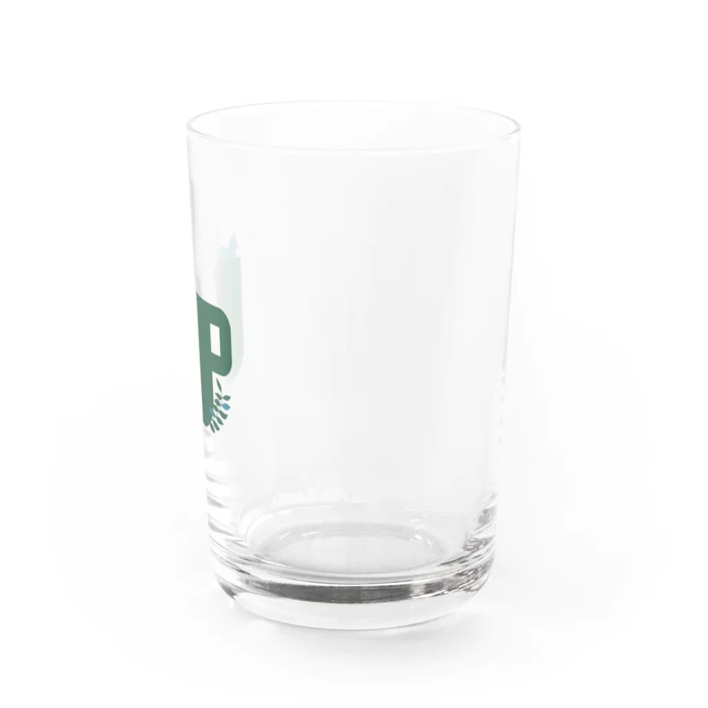 カフェイカリの【カフェイカリ】ロゴ Water Glass :right