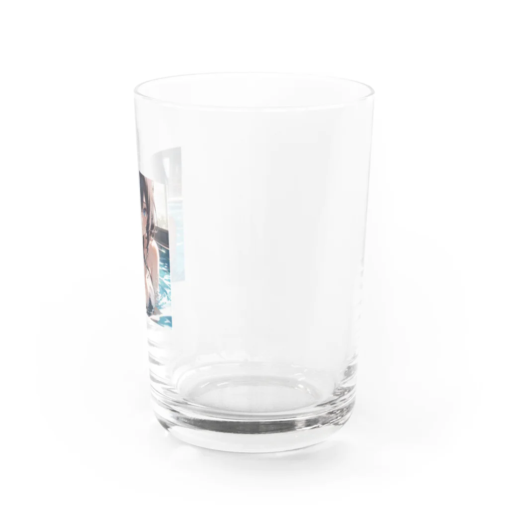 neko_28のセクシー水着のお姉さん1 Water Glass :right