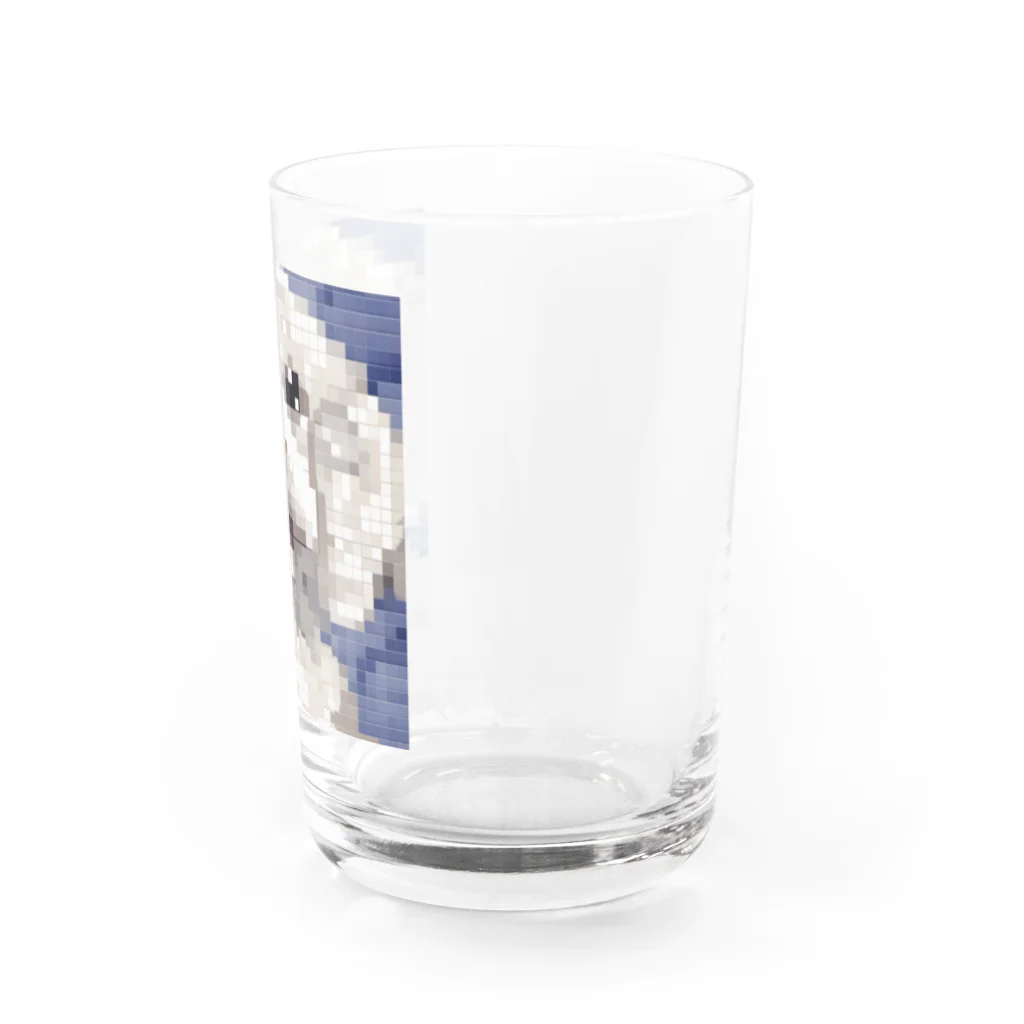 SHOP かわいいやのマルチーズ（ドット） Water Glass :right