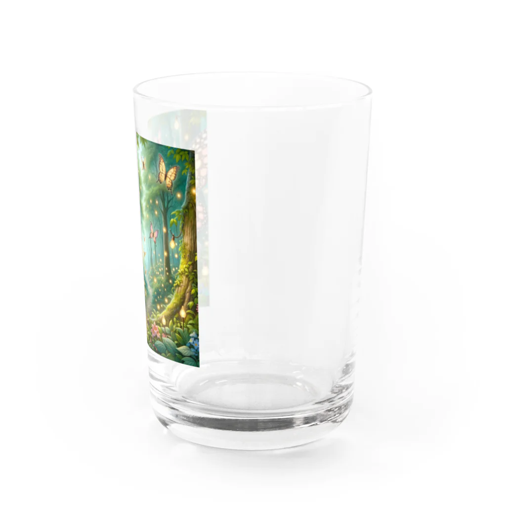 uyuyoshieの妖精　女の子 Water Glass :right