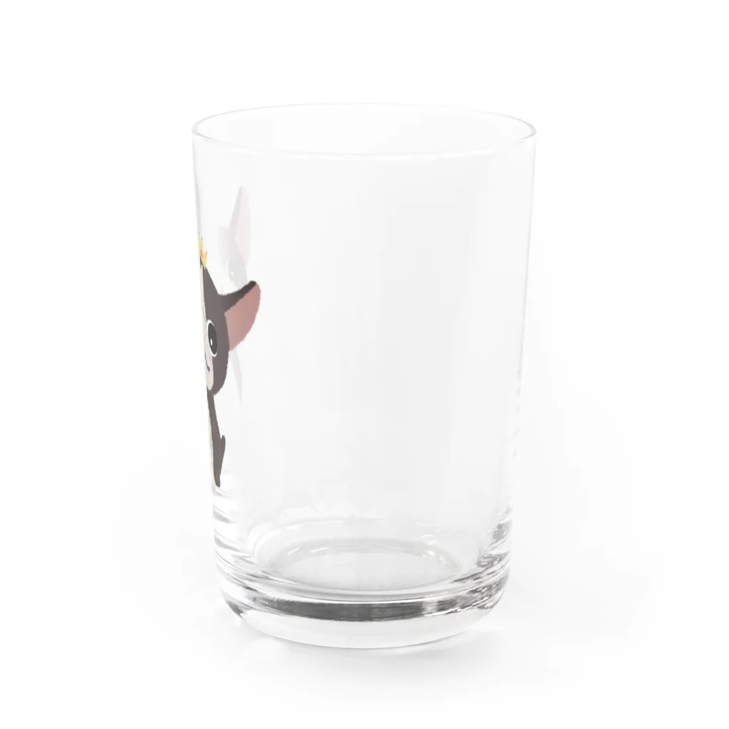 Bostoniaの子犬のハヌル Water Glass :right