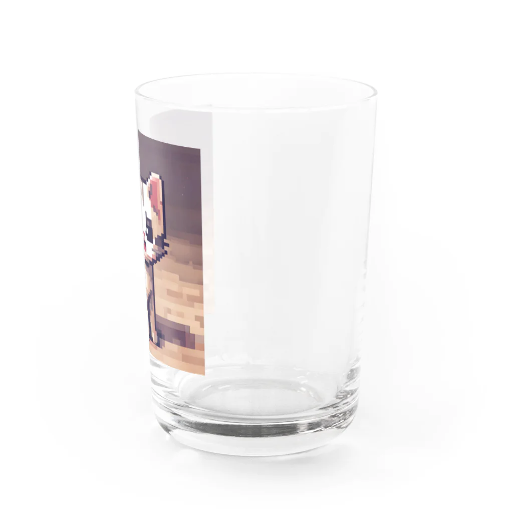 SetsunaAIのお出迎えドット子猫のグッズ Water Glass :right