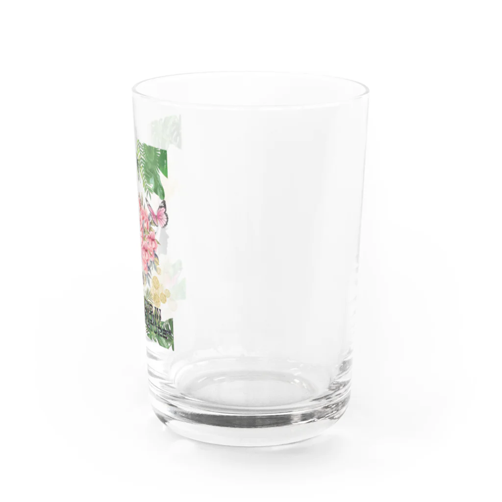 cammy_のLIVING IN HARMONY WITH NATURE Water Glass :right