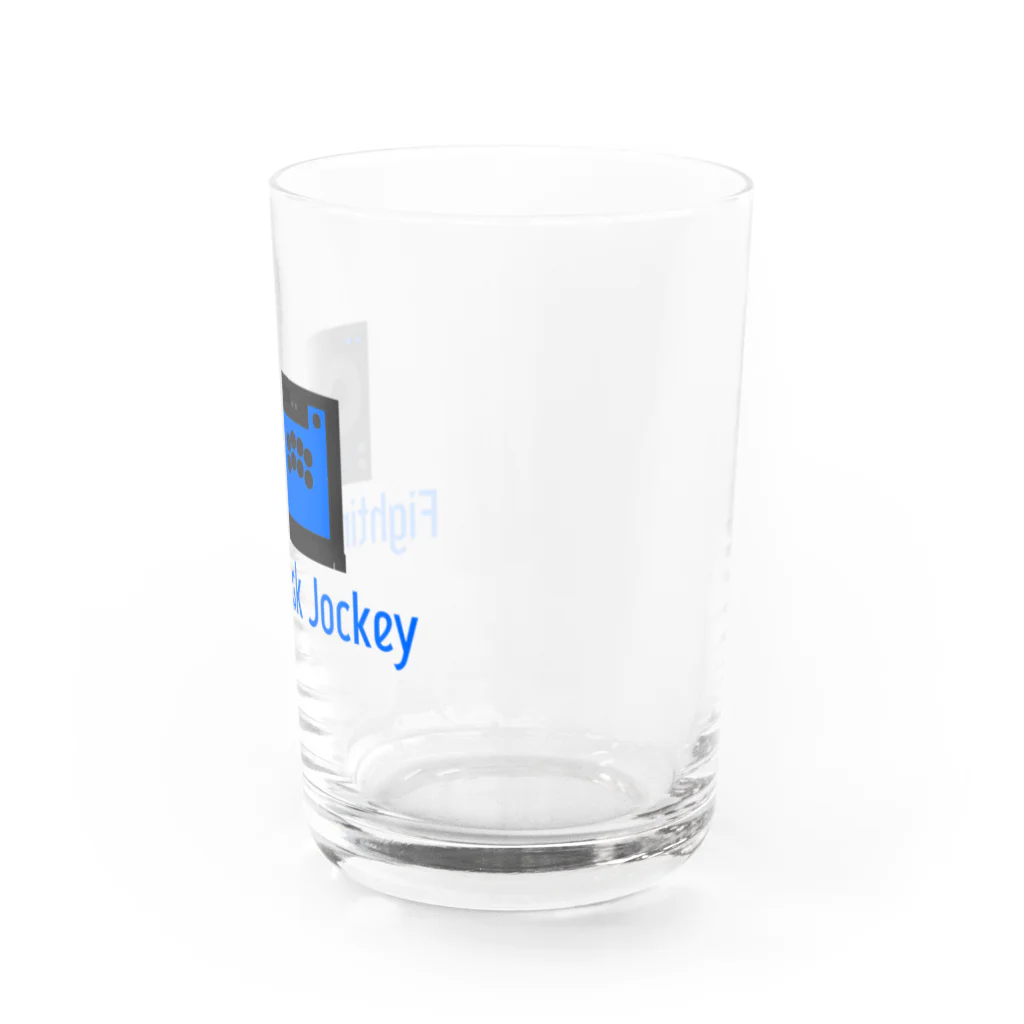 もか山のFighting Disk Jockey Water Glass :right