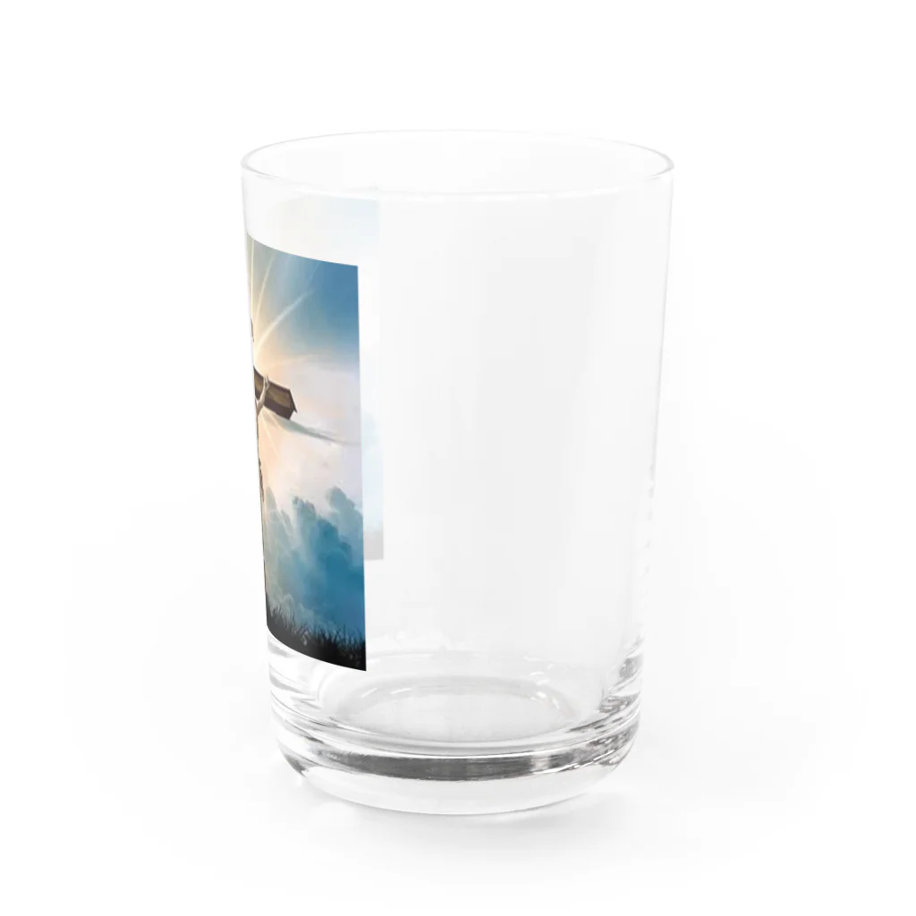 フリーウェイ(株式会社)のキリスト教イラストグッズ Water Glass :right