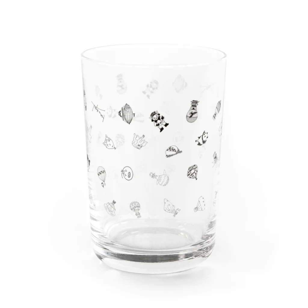 O'HAMAYAN「御濵屋庵」の素描 -気球の世界- Water Glass :right