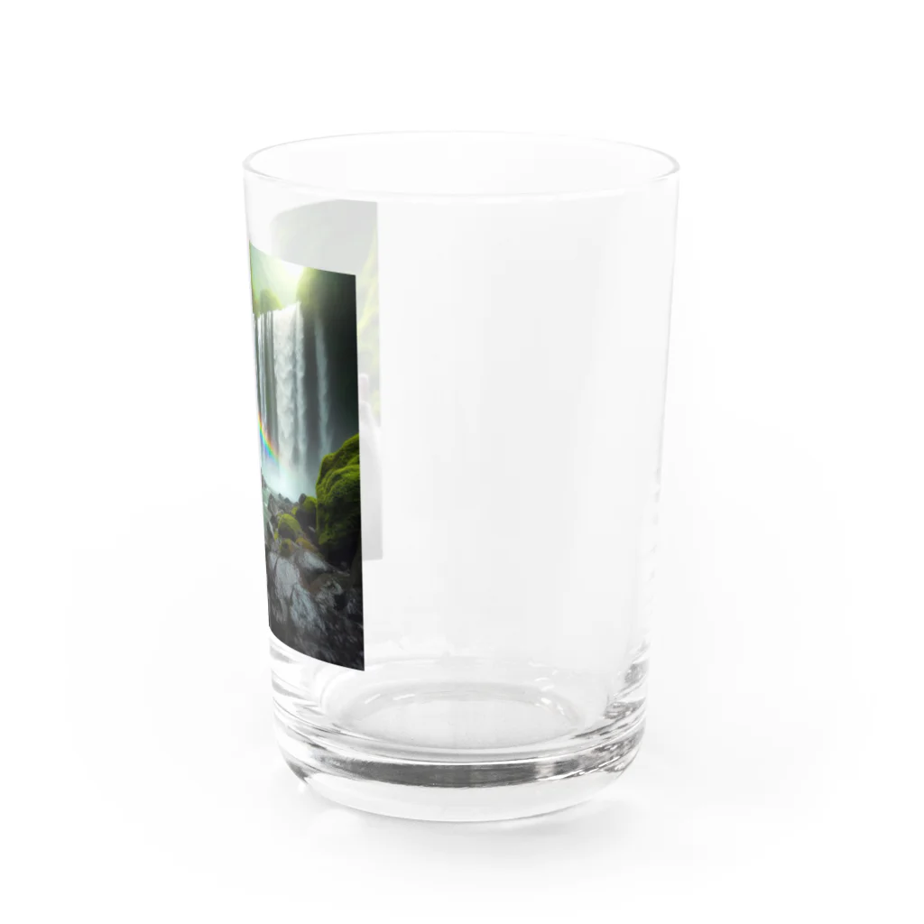 ニャーちゃんショップのレインボーキャット Water Glass :right