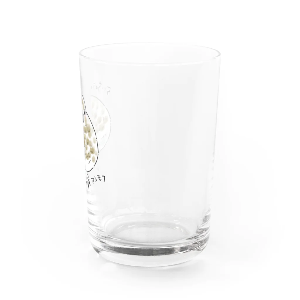 魅螺驅琉工房のらいちょうのアシモフ Water Glass :right