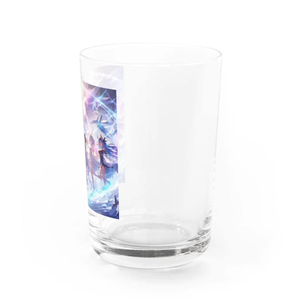 anazawaの白き翼、黒き翼。その手に抱くは愛しの君! Water Glass :right