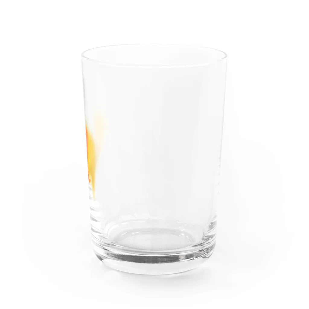 i love frenchfriesの美味しそうなｵﾑﾗｲｽ Water Glass :right