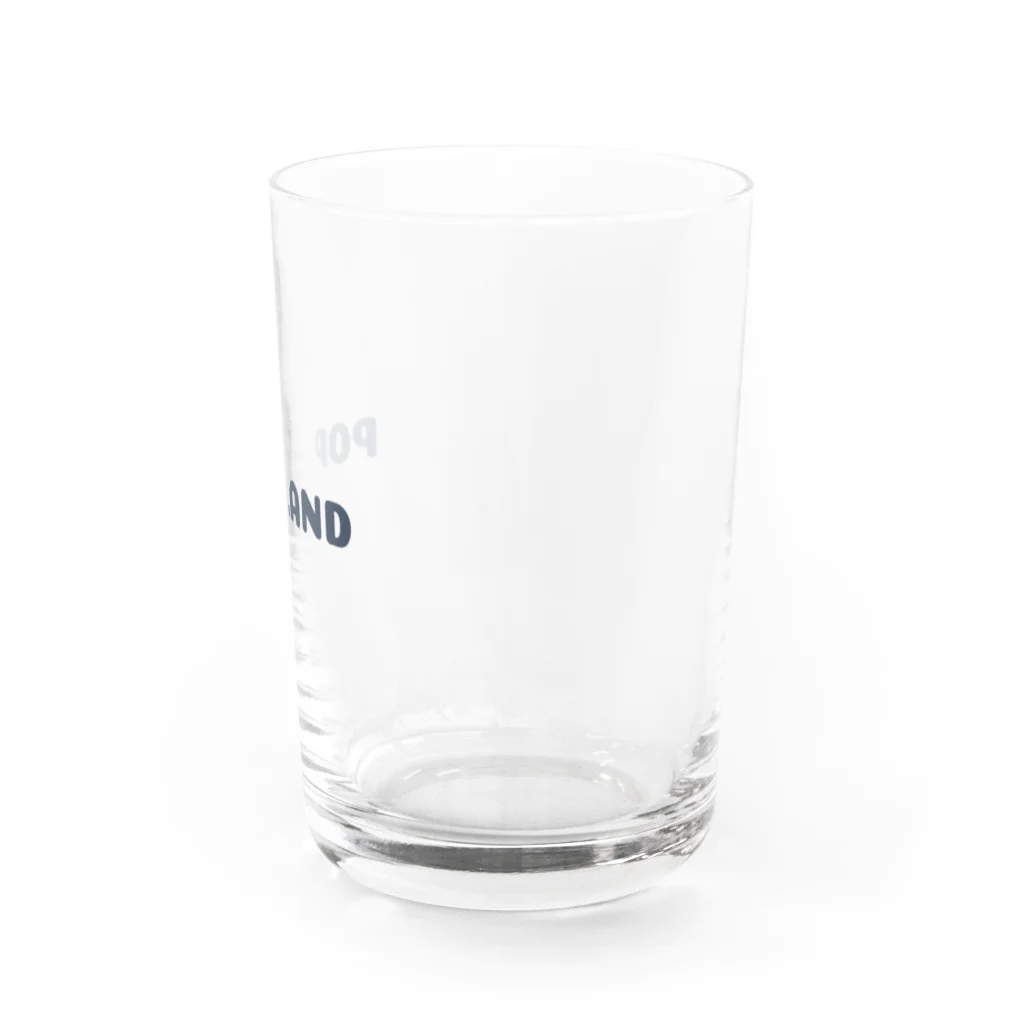 [公式]Poplandストア - なにげない日常にワクワクをのPOPLANDロゴ Water Glass :right